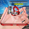 Bakeey Transparent Ring Holder Color Plating Anti-Scratch Hard PC Protective Case For Xiaomi Mi8