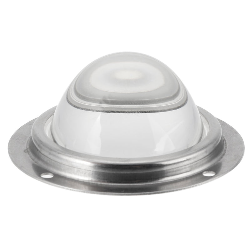 Waterproof 60 Degree LED Lens Optical Glass 66mm + Aluminum Ring For 20W 30W 50W 100W High Power Chip