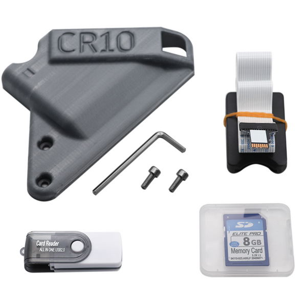 CR10 TF to SD Suite with 8G SD Card and Multifunctional Card Reader Card Reader Kit for with CR10/CR10S 3D Printer