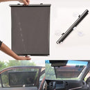 Retractable Car Windshield Visor Block Rear Window Mesh Curtain Sun Shade