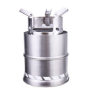 Outdoor Portable Firewood Alcohol Burning Stove Cooking Burner Furnace Camping Picnic