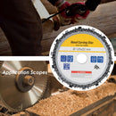 5 Inch Chain Grinder Chain Saws Disc Woodworking Chain Plate Tool 5 Inch Mu Y6I5