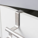 1X(Kitchen Towel Holder Extendable Bathroom Towel Bar Stainless Steel Stora