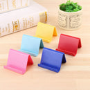 Universal Plastic Phone Holder Stand Base Smartphone Mobile Phone Bracket Q4A1
