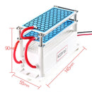 1X(Portable Ceramic Ozone Generator 220V 10G Double Integrated Long Life Ce