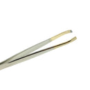 Kinepin 1Pc Eyebrow Tweezer Pro Stainless Steel Slant Tip Eyes Tweezer Clip B8S6