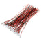 Excellway 100Pcs Mini Micro JST 1.5mm ZH 2-Pin Connector Plug With Wires Cables 150mm