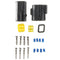 4 Pin Way Male Female Terminals Electrical Wire Connector Plug Set Marine Car Truck Kit