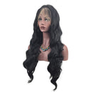 Glueless Full End Lace Front Human Hair Wigs For Women Brazilian Body Wave