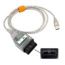 Obd2 Usb Interface For Bmw-Inpa / Ediabas-K + Dcan Allows Full Diagnosic Ca