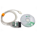 Obd2 Usb Interface For Bmw-Inpa / Ediabas-K + Dcan Allows Full Diagnosic Ca