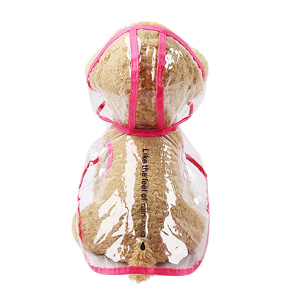 Transparent Pet Dog Raincoat Pvc Waterproof Raincoat Pet Puppy Raincoat XXL C3Y6