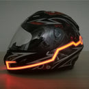 Motorcycle Helmet El Cold Light Helmet Light Strip Night Signal Luminous Mo K3A7