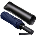 12 Ribs Windproof Travel Umbrella With Teflon Canopy, Lengthened Handle Wit F9X6