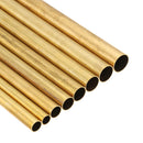 8-15mm Diameter Brass Round Bar Rod Circular Tube 30cm
