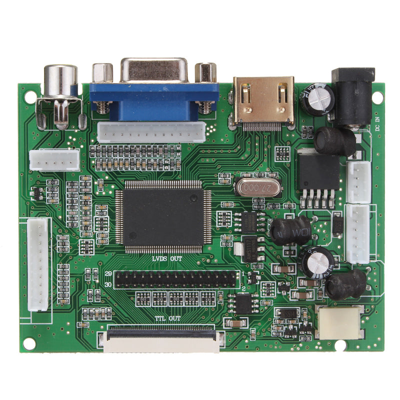 LCD Controller Board DIY Assembly Kit For 1366x768 15.6 Inch LP156WH4(TL)(A1) LED Screen Display