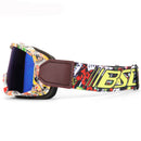 BSDDP Motorcycle Helmet Skiing Goggles Windproof Off-road With Anti-UV Lens