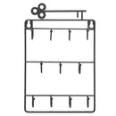 Home Kitchen Vintage Key Hook Metal Wire Rack Magazine Coat Holder Rack