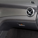 Carbon Fiber Assistant Driver Storage Box Trim Car Stickers For Mercedes A  H2P7