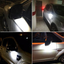 Pair LED Puddle Light Rearview Mirror Under Lamp White/Red/Blue For Ford Focus Mondeo Kuga C-Max Escape