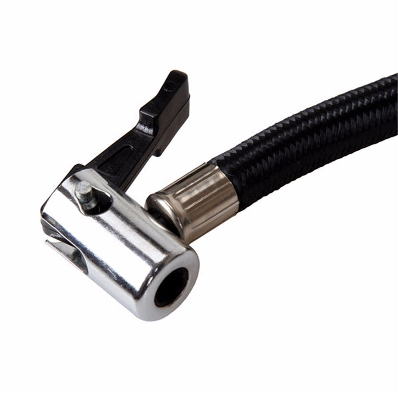 DC 12V Portable Air Compressor Car Bicycle Tire Pump Sports Balls Airbeds Inflatable Toys Air Pump + 3pcs Nozzle Adapter