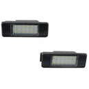 2x License Plate License Plate Light For Peugeot 207 308 Citroen Berlingo C X1R2