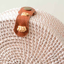 Summer Woven Straw Bag Rattan Brown Black White Bohemia Beach Bag Handmade