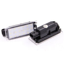 2Pcs Car LED Number License Plate Light For Renault Megane 2 Clio Laguna 2