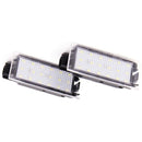 2Pcs Car LED Number License Plate Light For Renault Megane 2 Clio Laguna 2