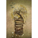 5D Diy Full Square Drill Diamond Painting Embroidery Book Tree Diamond Cros