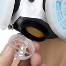 Rubber Dustproof Half Mask Industrial Spray Paint Dust Riding Anti-fog PM2.5 Mask