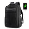 ARCTIC HUNTER B00121C 18 Inch Laptop Backpack USB Charging Laptop Bag Mens Shoulder Bag Business Casual Travel Backpack Korean Style Backpack