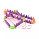Knitting Loom Long Ring Set Hat Socks Scarves Maker Wool Yarn Needle Knit H