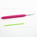 Knitting Loom Long Ring Set Hat Socks Scarves Maker Wool Yarn Needle Knit H
