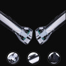 1X(Car Rearview Mirror Modified Mirror Led Water Turn Signal For Volkswagen