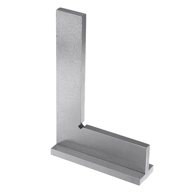 Machinist Square 90 Right Angle Engineer Set with Seat Precision Ground Steel Hardened Angle Ruler