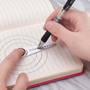 Mini Drawing Ruler Woodworking Alloy Compass Multi-function Circle Drawing Kits