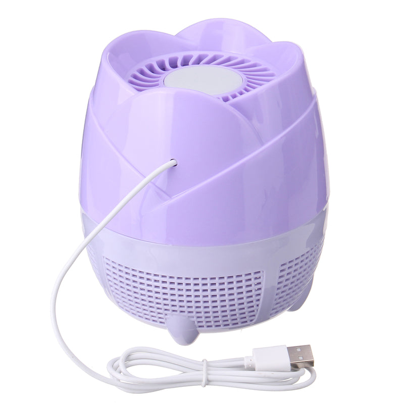 DC 5V 3W LED Light USB Mosquito Insect Killer Lamp Electric Zapper Fly Trap Pest Control
