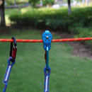 XINDA Rock Climbing Mountaineering High Altitude Fixed Single 20KN Pulley Aluminium Alloy