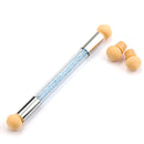 Nail Art Glitter Powder Sponge Brush Rhinestone Gradient Painting Pen Manic