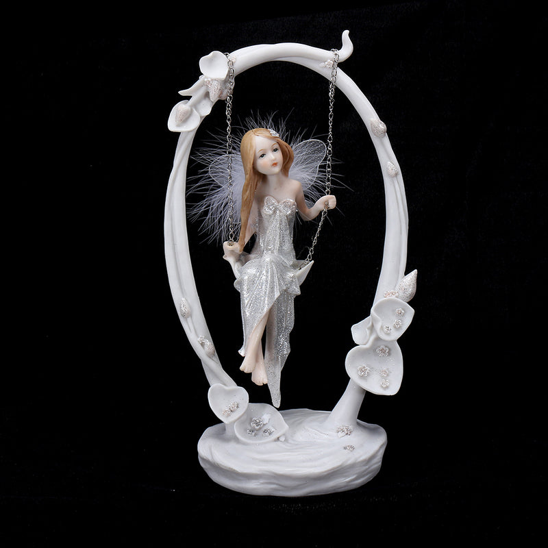 Angel Figurines Beautiful Fairy Ornament Statue Home Decorations European Style Resin Gifts