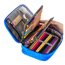 School Pencil Cases For Girls Boy Pencilcase 72 Holes Pen Box Penalty Multi X4J8