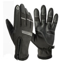 Reflective Strip Winter Warm Gloves Touch Screen Sport Snowboarding Waterproof Skiing Gloves