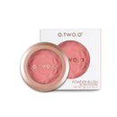 O.Two.O Face Blusher Powder Rouge Makeup Cheek Blusher Powder Minerals Pale I3A9