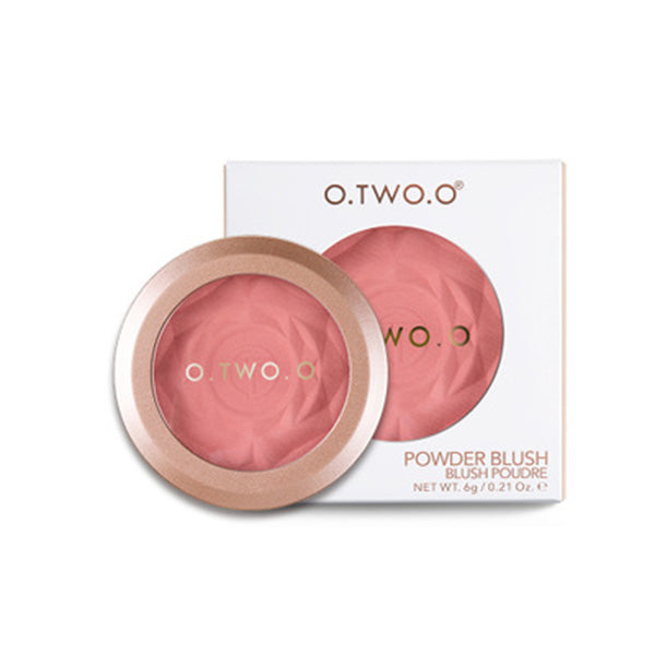 O.Two.O Face Blusher Powder Rouge Makeup Cheek Blusher Powder Minerals Pale I3A9