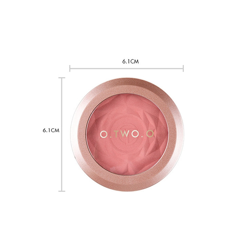 O.Two.O Face Blusher Powder Rouge Makeup Cheek Blusher Powder Minerals Pale I3A9