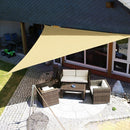 3.6M Grey e Sun Shade Sail Sun Shade Tent Garden Patio Swimming Pool Sunscr R8B8