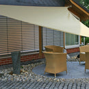 3.6M Grey e Sun Shade Sail Sun Shade Tent Garden Patio Swimming Pool Sunscr R8B8