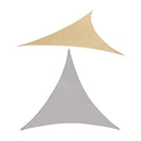 3.6M Grey e Sun Shade Sail Sun Shade Tent Garden Patio Swimming Pool Sunscr R8B8