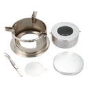 Outdoor Alcohol Burner Camping Gas Burner Folding Electronic Stove Hiking P